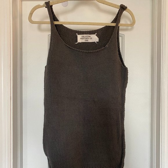 Vintage Martin Margiela Hand Knit Tank Sweater - Picture 1 of 4
